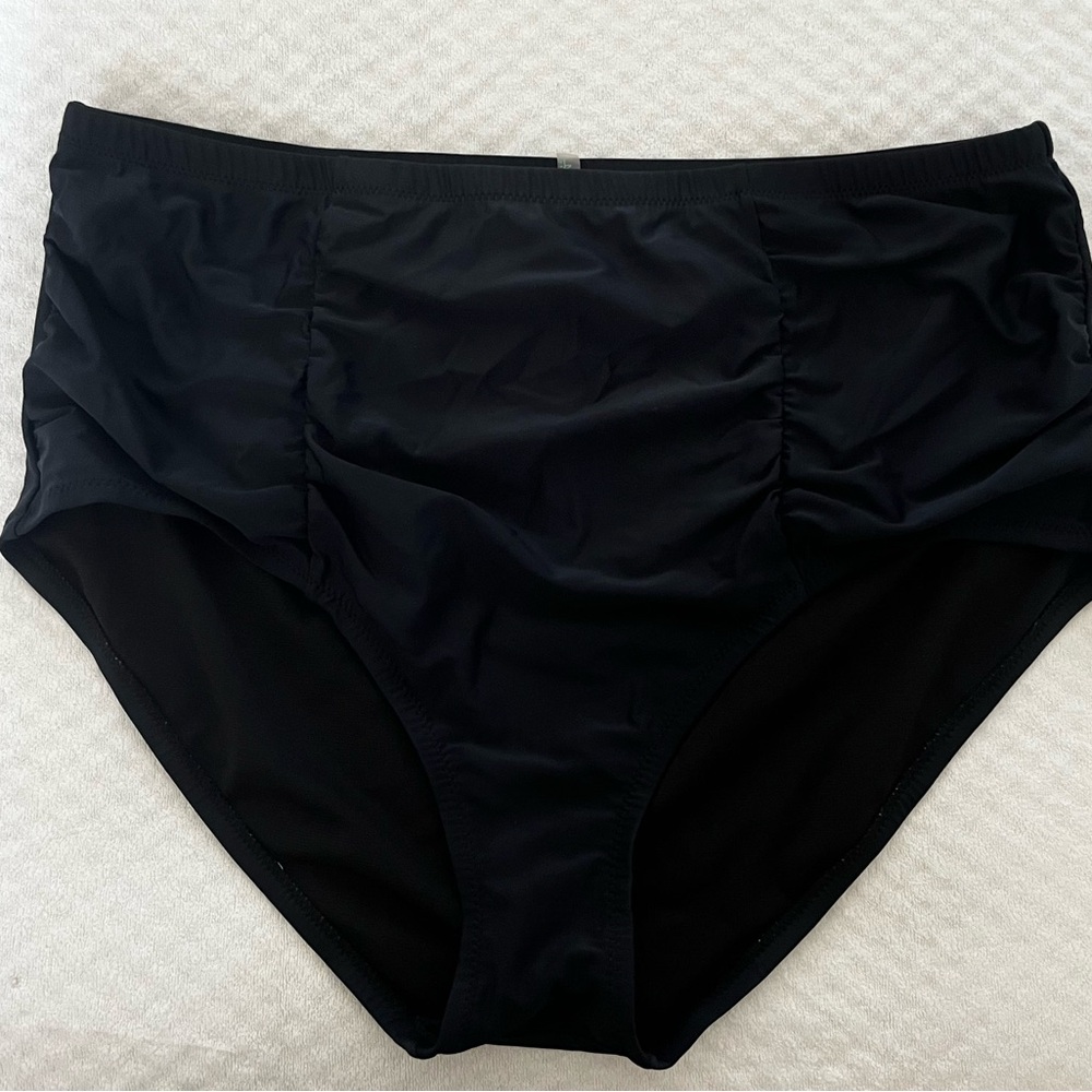 Black swimsuit bottoms Raisins Curve 24W